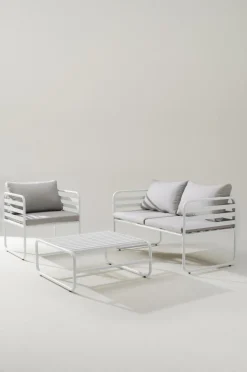 Utesoffor & Utebänkar|Loungemöbler|Jotex CADIZ Loungesoffa Vit
