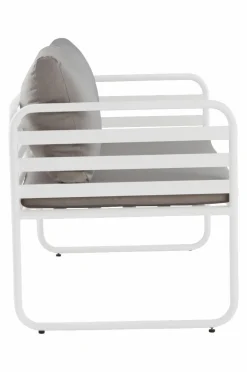 Utesoffor & Utebänkar|Loungemöbler|Jotex CADIZ Loungesoffa Vit