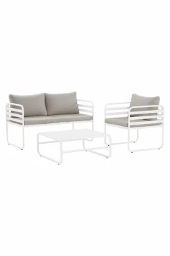 Utesoffor & Utebänkar|Loungemöbler|Jotex CADIZ Loungesoffa Vit