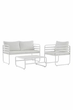 Utebord|Utemöbler|Jotex CADIZ Soffbord Vit