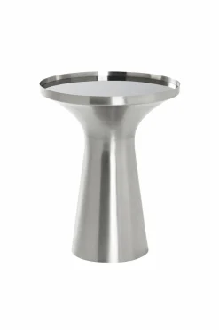 Bord|Jotex CALABASAS Sidobord ø 40 Cm Nickel