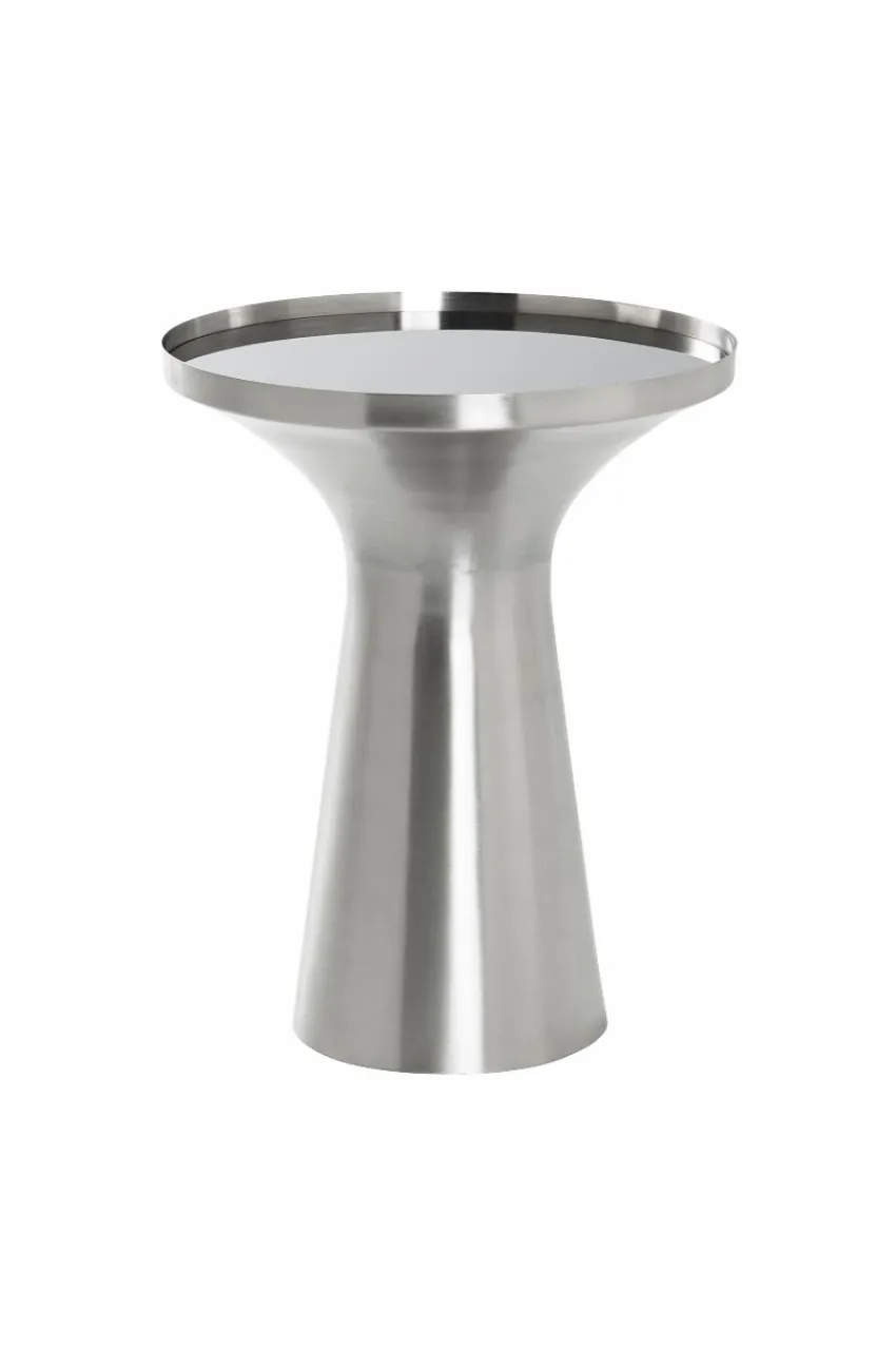 Bord|Jotex CALABASAS Sidobord ø 40 Cm Nickel