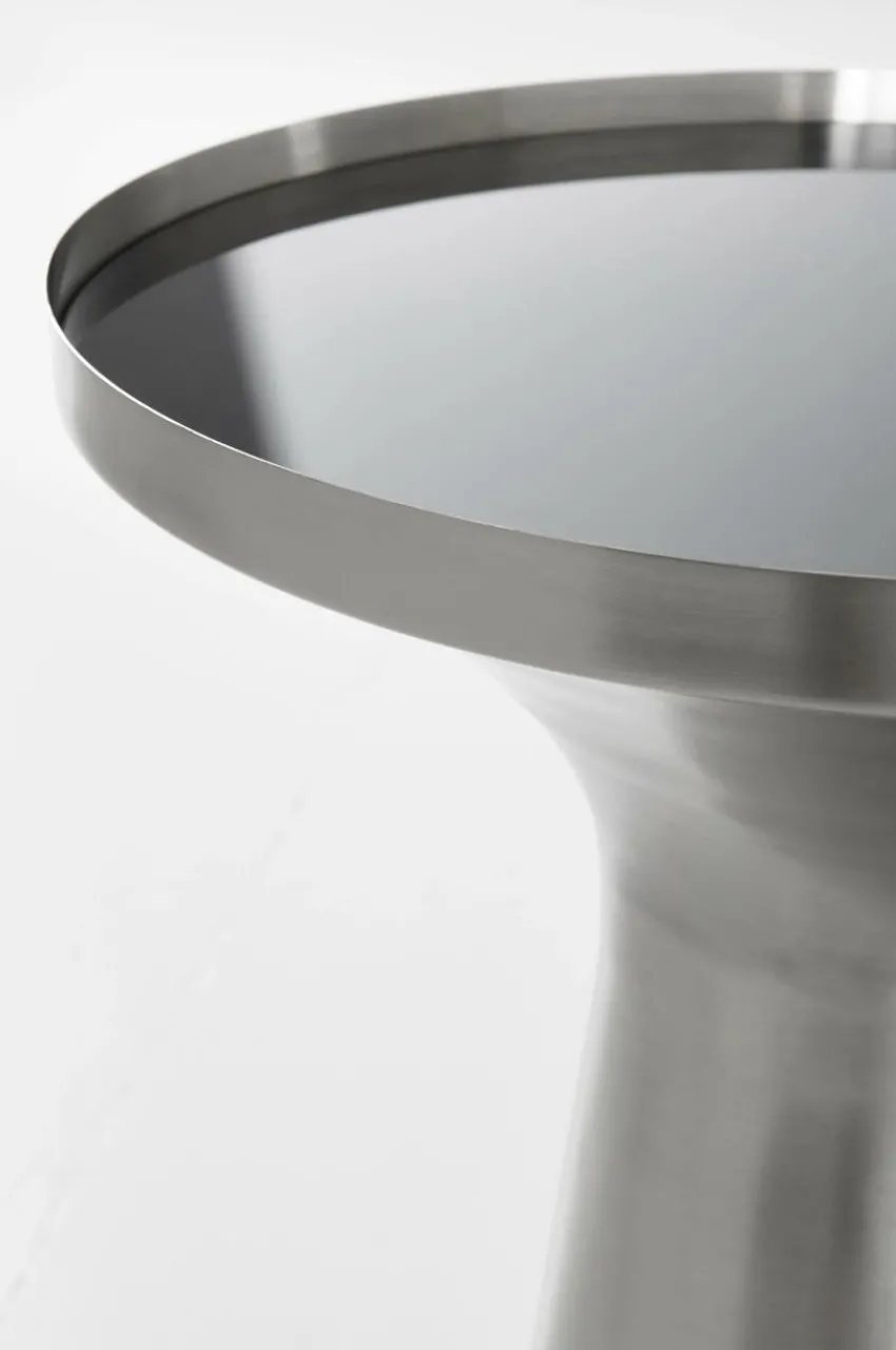 Bord|Jotex CALABASAS Sidobord ø 40 Cm Nickel