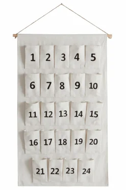 Juldekoration|Barndekoration|Jotex CALENDIE Julkalender Vit