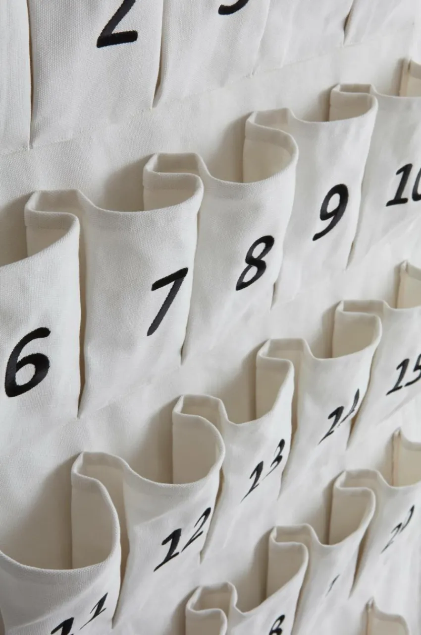 Juldekoration|Barndekoration|Jotex CALENDIE Julkalender Vit