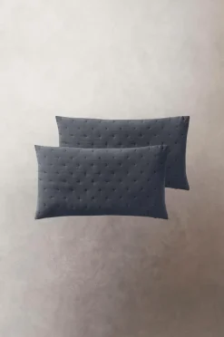 Prydnadskuddar & Fodral|Jotex CALM Kuddfodral 2-pack 90x50 Cm Mörkgrå
