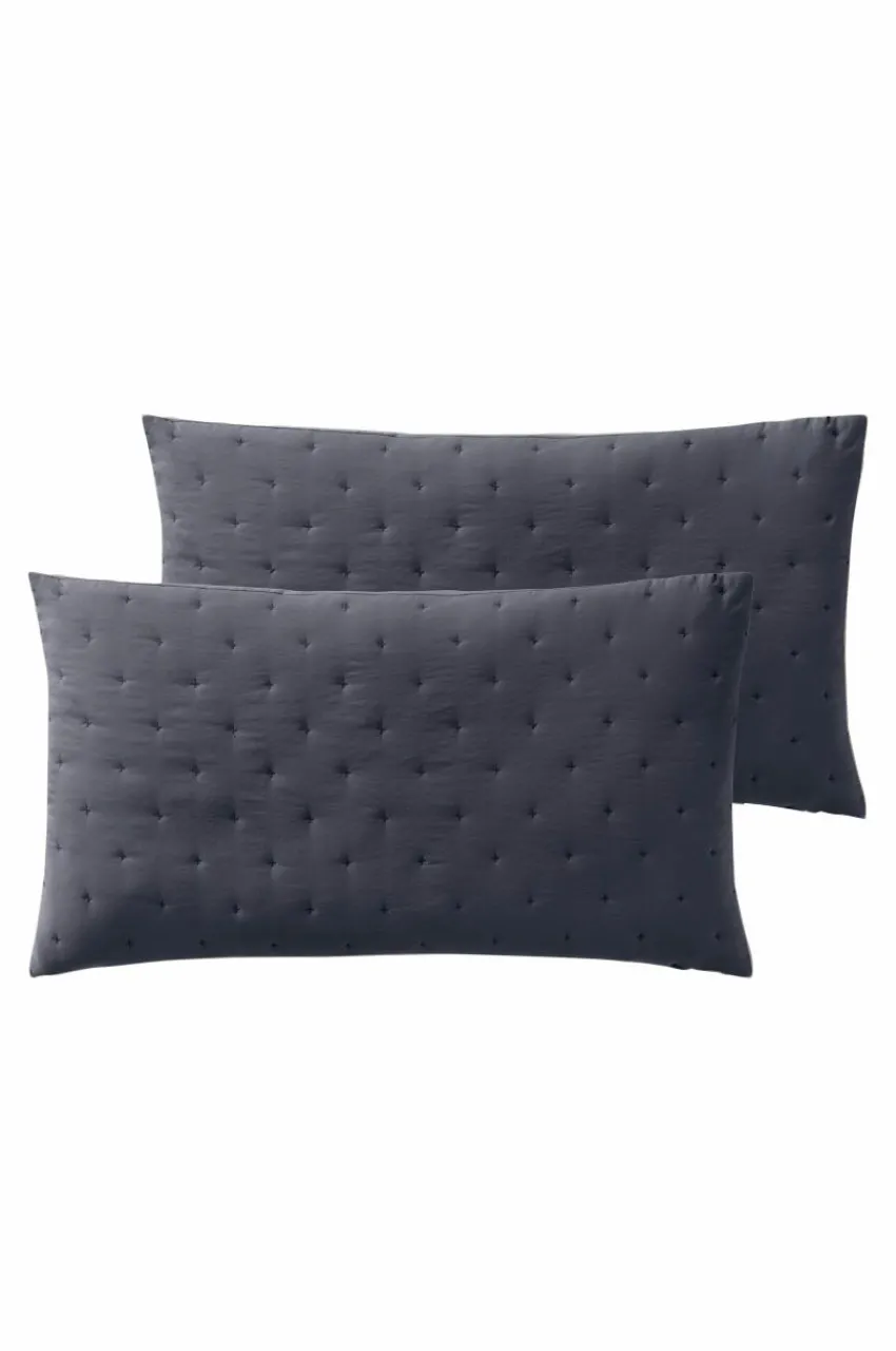Prydnadskuddar & Fodral|Jotex CALM Kuddfodral 2-pack 90x50 Cm Mörkgrå