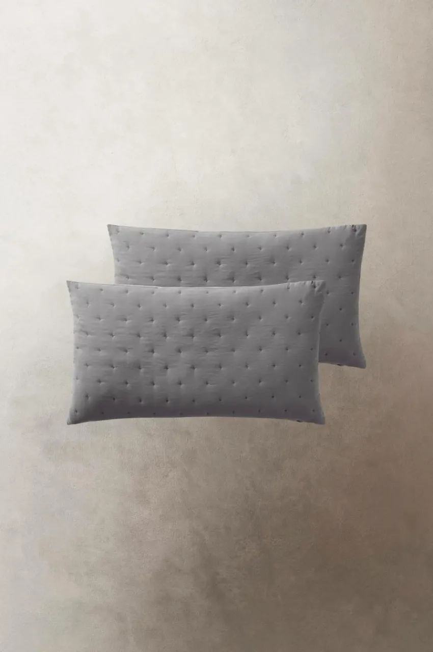 Prydnadskuddar & Fodral|Jotex CALM Kuddfodral 2-pack 90x50 Cm Ljusgrå