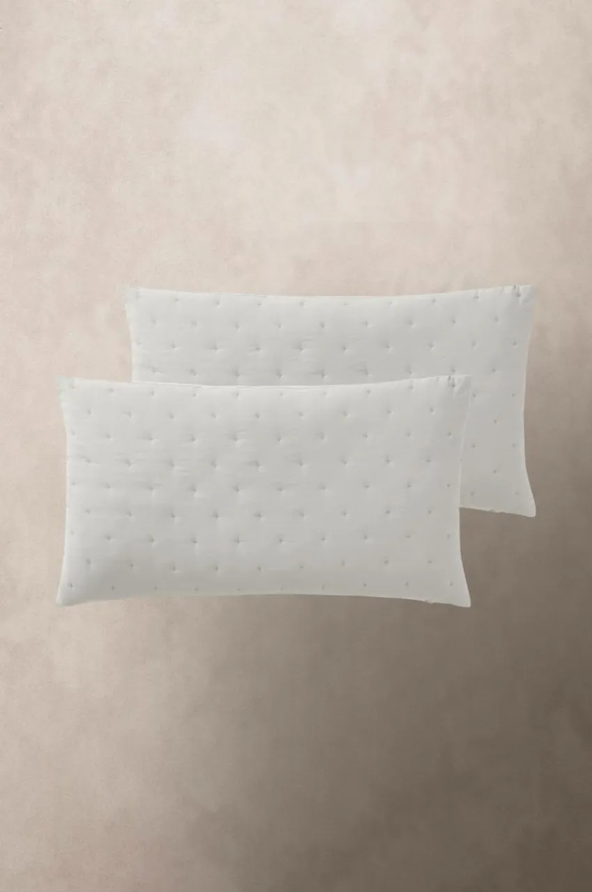 Prydnadskuddar & Fodral|Jotex CALM Kuddfodral 2-pack 90x50 Cm Benvit