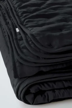 Överkast|Jotex CALM överkast - Enkelsäng 150x250 Cm Svart