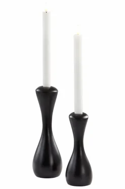 Ljusstakar|Jotex CAMEO Ljusstake 2-pack Mattsvart