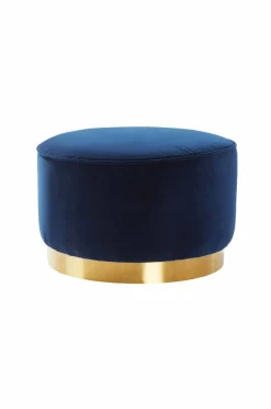 Sittpuffar|Jotex CANNES Sittpuff ø 60 Cm Mörkblå