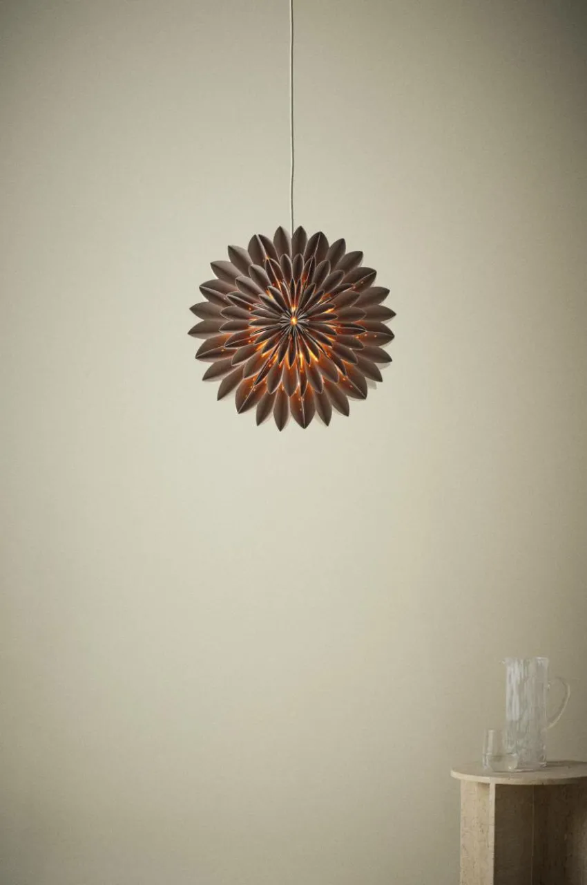 Julbelysning|Jotex CAPELLA Julstjärna ø 44 Cm Brun