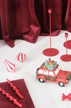 Julbelysning|Juldekoration|Jotex CAR Dekorationsbil Med LED Röd