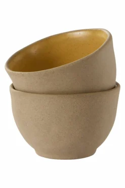 Koppar & Muggar|Jotex CARA Kopp 2-pack Senap/beige