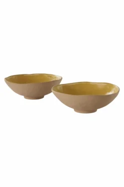 Skålar|Jotex CARA Skål 2-pack ø 18 Cm Senap/beige