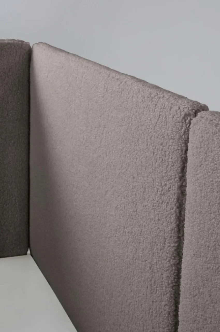 Barnmöbler|Barnmöbler Deal|Jotex CARLIN TEDDY Sänggavel 90 Cm Grå teddy