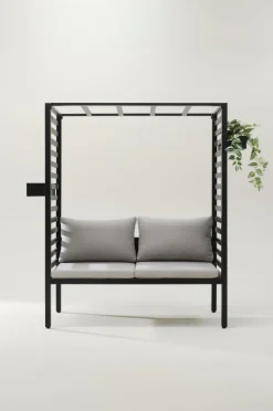 Parasoller & Pergola|Utemöbler|Jotex CARLO Soffa Med Pergola Svart