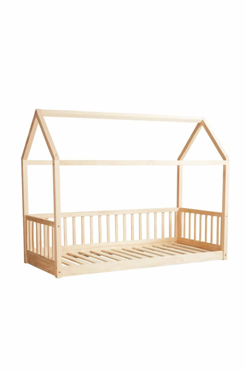 Barnmöbler|Barnmöbler Deal|Jotex CASTILLO MINI Staket Till Barnsäng 70x160 Cm Natur