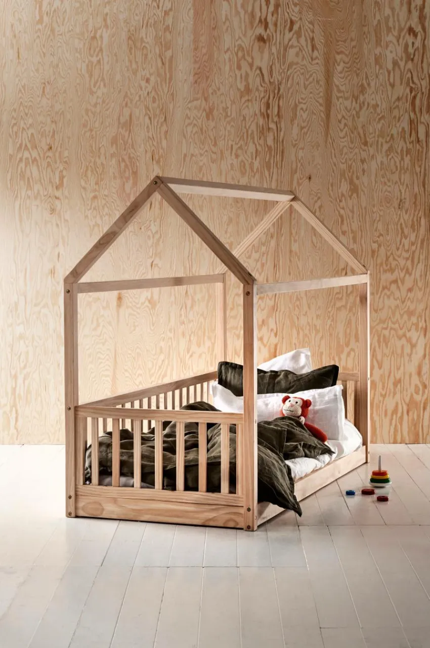 Barnmöbler|Barnmöbler Deal|Jotex CASTILLO MINI Staket Till Barnsäng 70x160 Cm Natur