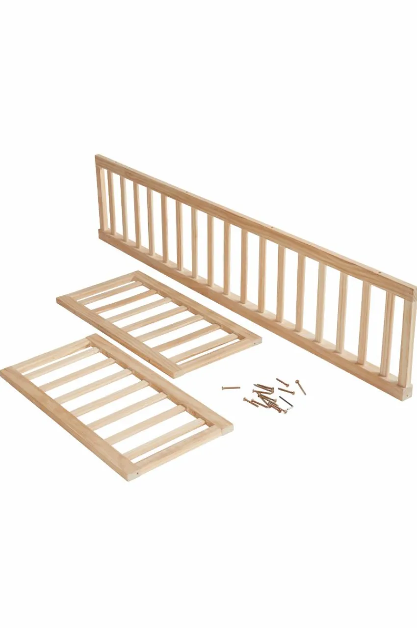 Barnmöbler|Barnmöbler Deal|Jotex CASTILLO Staket Till Barnsäng 90x200 Cm Natur