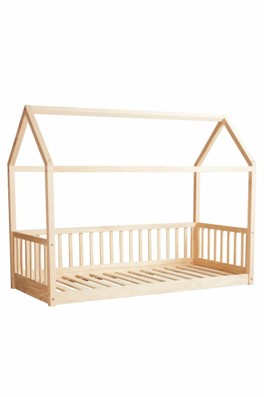 Barnmöbler|Barnmöbler Deal|Jotex CASTILLO Staket Till Barnsäng 90x200 Cm Natur