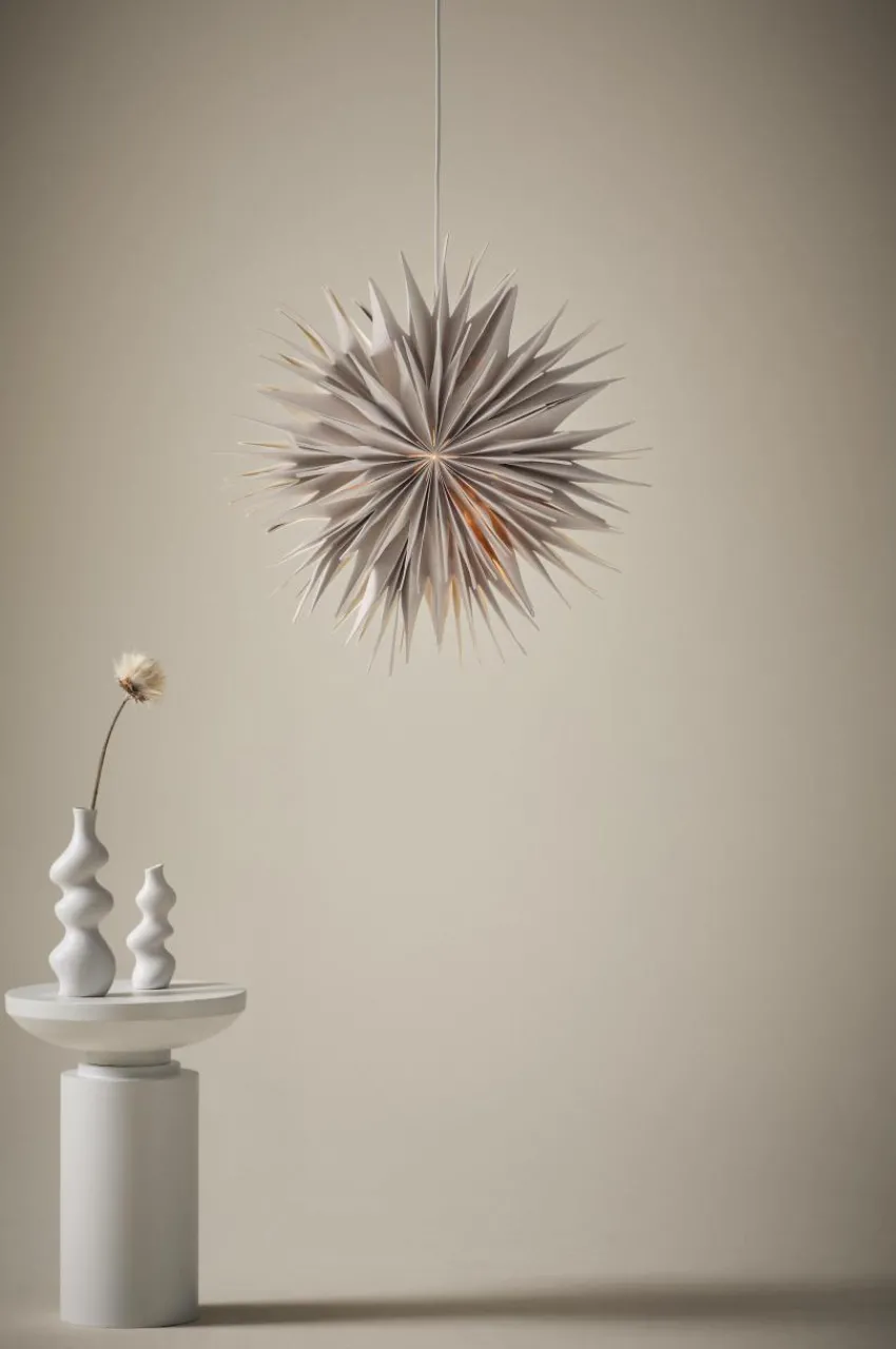 Julbelysning|Jotex CASTOR Julstjärna ø 63.5 Cm Ljusgrå