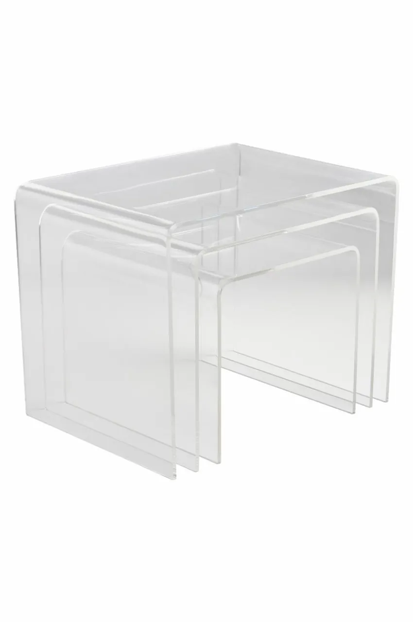 Bord|Jotex CATALINA Sidobord 3-pack Plexi