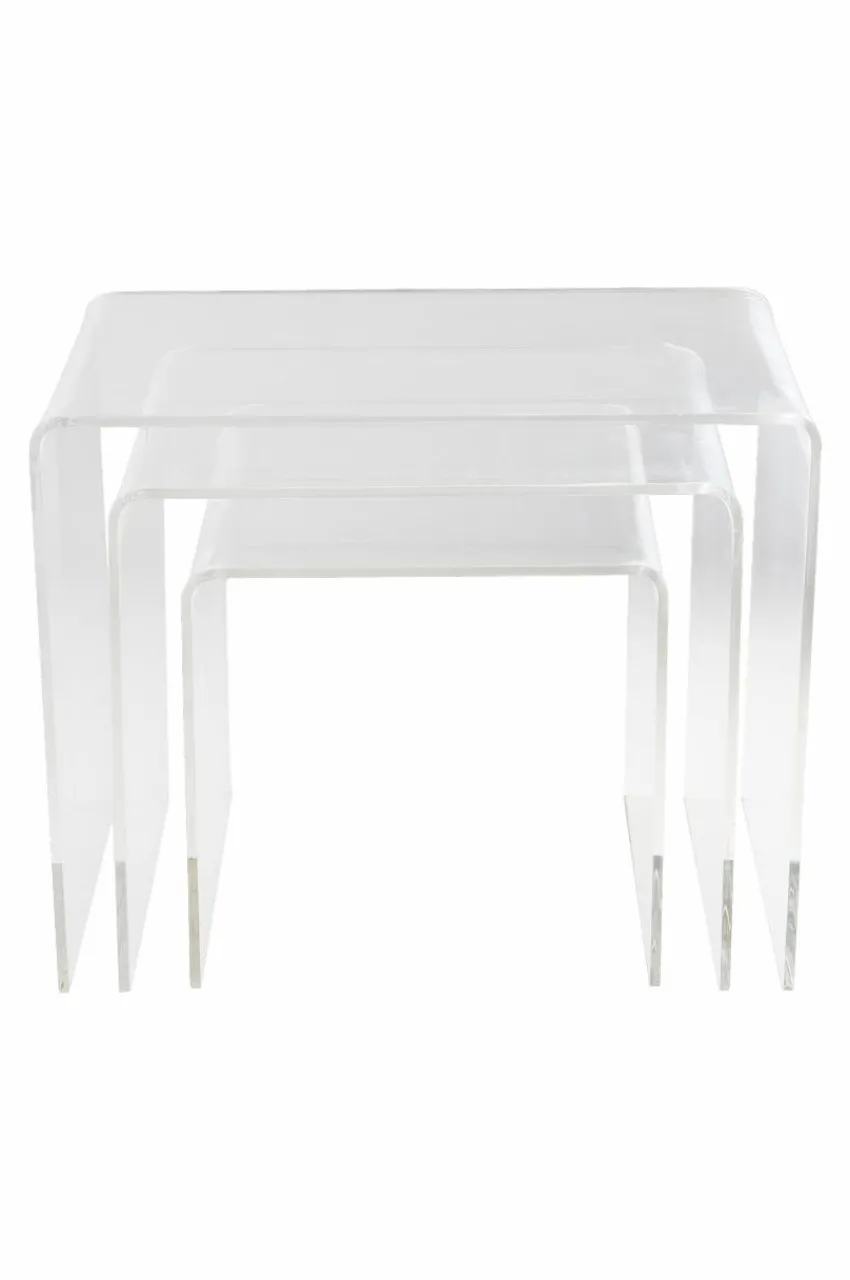 Bord|Jotex CATALINA Sidobord 3-pack Plexi