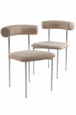 Stolar|Jotex CATALINA Stol 2-pack Mullvadsbrun