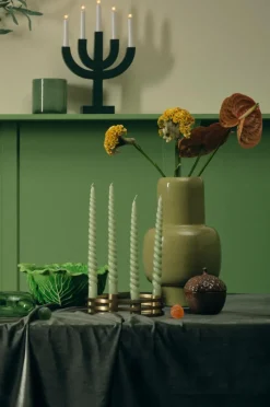 Brickor & Serveringsfat|Jotex CAULIFLOWER Skål Med Lock Grön/naturvit