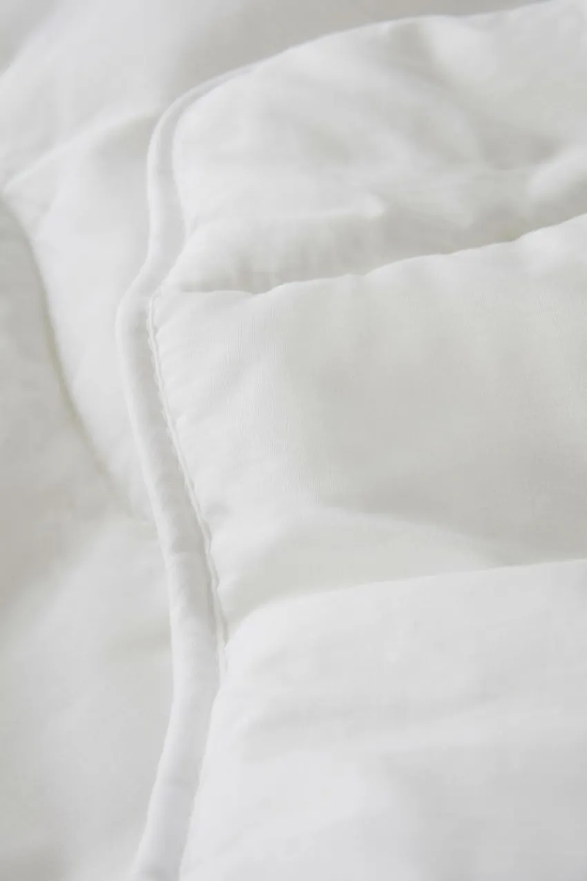 Barnsängkläder|Jotex CELINE BABY Barntäcke Vagn/vagga 70x80 Cm – Ekologisk/återvunnen Vit