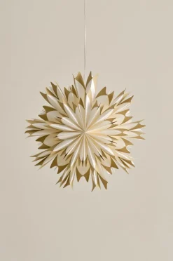 Julbelysning|Jotex CERES Julstjärna ø 50 Cm Vit/brun