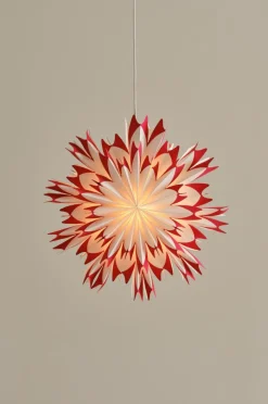 Julbelysning|Jotex CERES Julstjärna ø 50 Cm Vit/röd