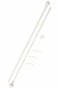 Gardinstänger|Jotex CHARM Gardinstång ø 2.2 Cm Vit