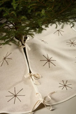 Julgransmattor|Jotex CHARON Julgranskappa ø 120 Cm Ljusbeige/brun