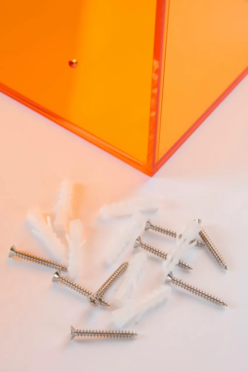 Väggdekoration|Förvaring|Jotex CHELSEA Väggfack 2-pack Orange
