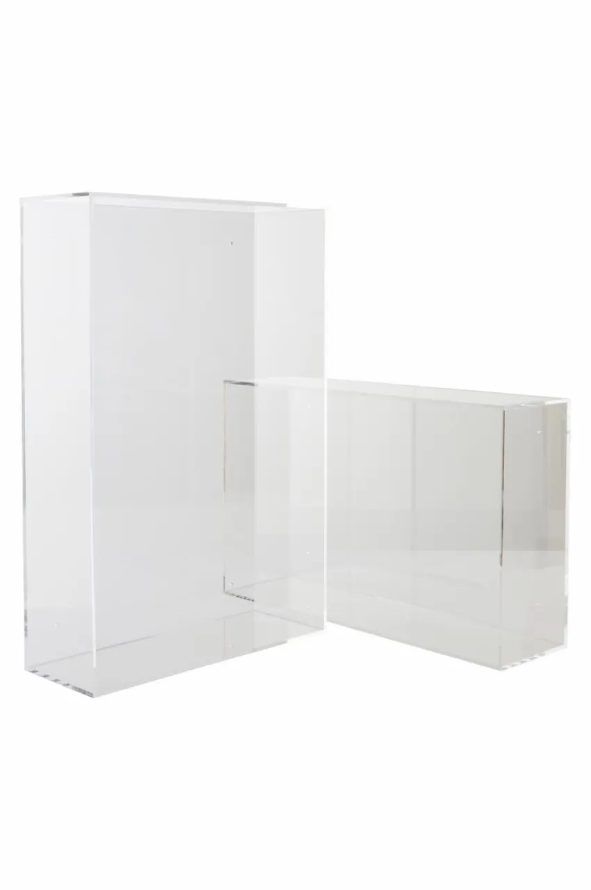 Väggdekoration|Förvaring|Jotex CHELSEA Väggfack 2-pack Transparent