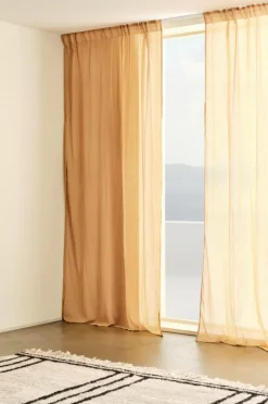Barngardiner|Jotex CIA Multifunktionsgardin 2-pack Senapsgul