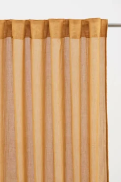 Barngardiner|Jotex CIA Multifunktionsgardin 2-pack Senapsgul