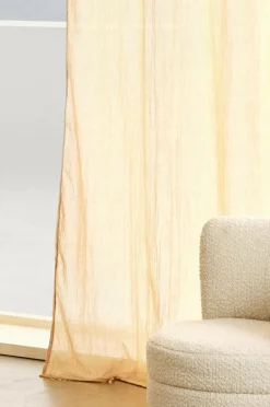 Barngardiner|Jotex CIA Multifunktionsgardin 2-pack Senapsgul