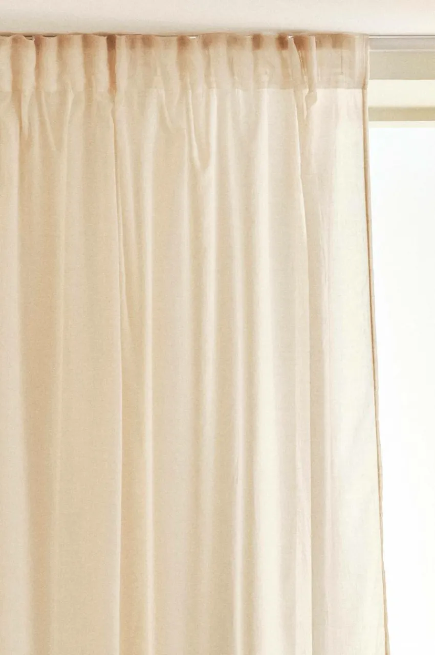 Barngardiner|Jotex CIA Multifunktionsgardin 2-pack Beige