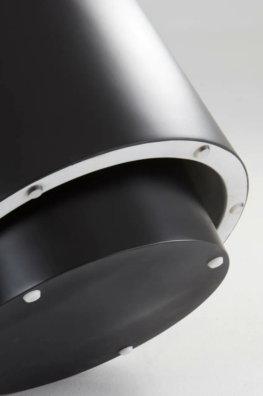 Bord|Jotex CILIN Sidobord 2-pack ø 38 Cm, ø 48 Cm Matt svart