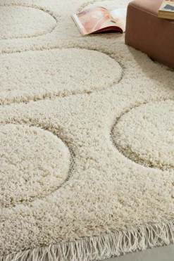 Barnmattor|Barnmattor|Jotex CIRCLE Luggmatta 135x190 Cm Naturvit