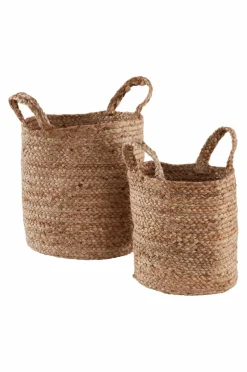 Prydnadssaker|Förvaring|Jotex CLAIR Förvaringskorg 2-pack Natur