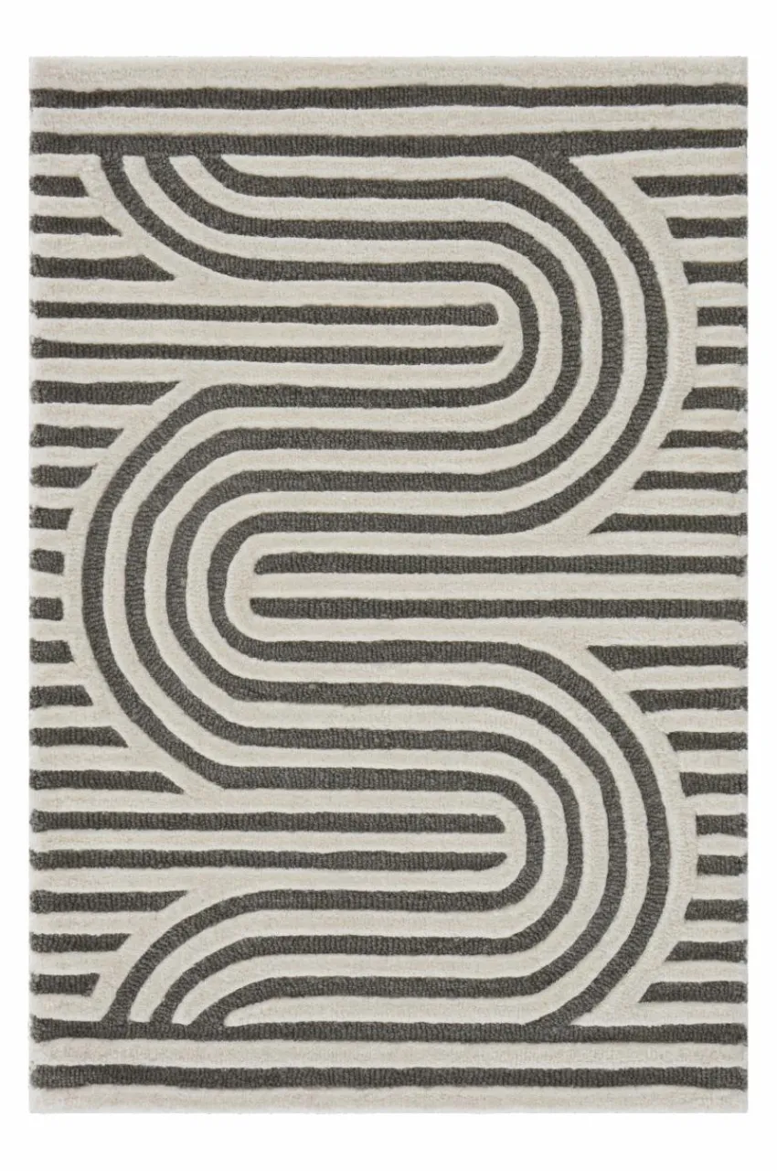 Dörrmattor|Jotex CLAMART Dörrmatta I Ull 60x90 Cm Naturvit/gröngrå