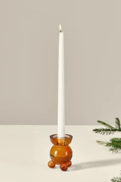 Ljusstakar|Jotex CLASSY Ljusstake Brun
