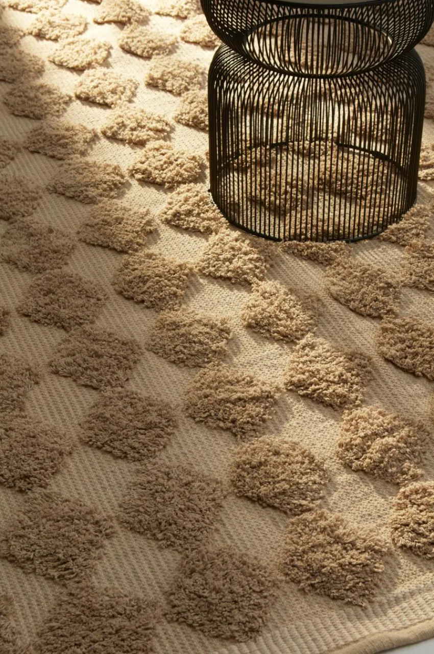 Bomulls- & Trasmattor|Jotex CLEMENTINE Bomullsmatta Beige