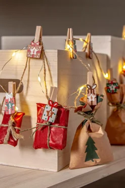 Julbelysning|Jotex CLIPPY ADVENT Ljusslinga Multi