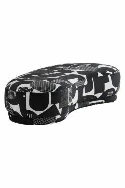 Sittpuffar|Jotex COCONINO PRINT Sittpuff Svart/vit